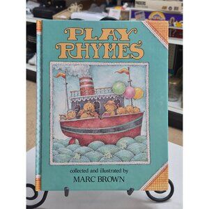 Play Rhymes By Marc Brown Hardcover First Edition 1987 Nursery Rhymes & Songs